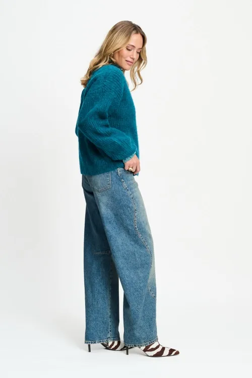 CARDIGAN - Meryl Teal Green - Groen - Afbeelding 3