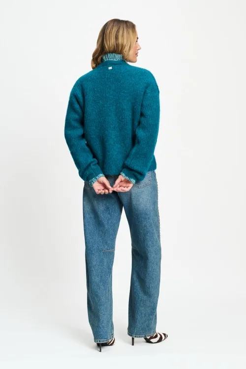 CARDIGAN - Meryl Teal Green - Groen - Afbeelding 4