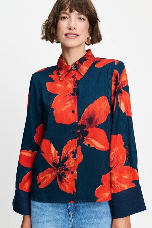BLOUSE - Alex Bloom Rouge - Multi color