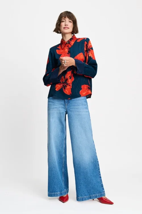 BLOUSE - Alex Bloom Rouge - Multi color