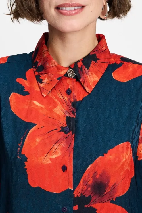 BLOUSE - Alex Bloom Rouge - Multi color - Afbeelding 4