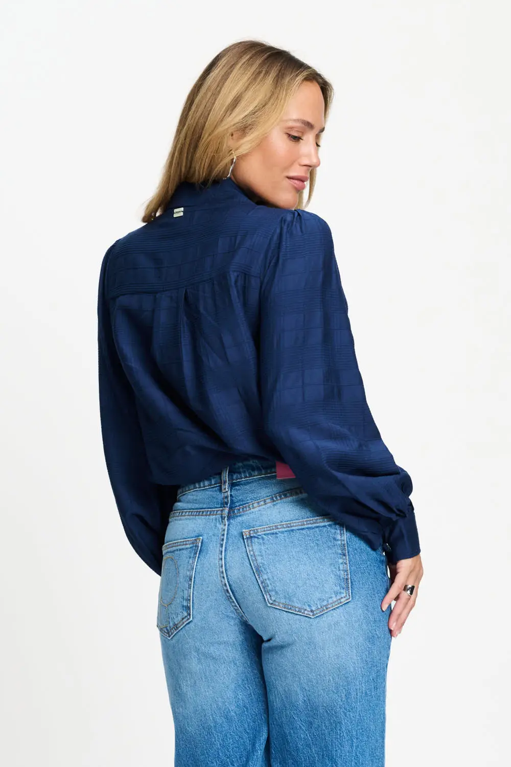 BLOUSE - Ivy Eternal Blue - Blauw - Afbeelding 2