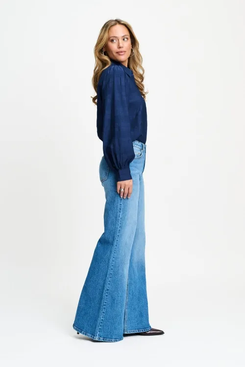 BLOUSE - Ivy Eternal Blue - Blauw - Afbeelding 3
