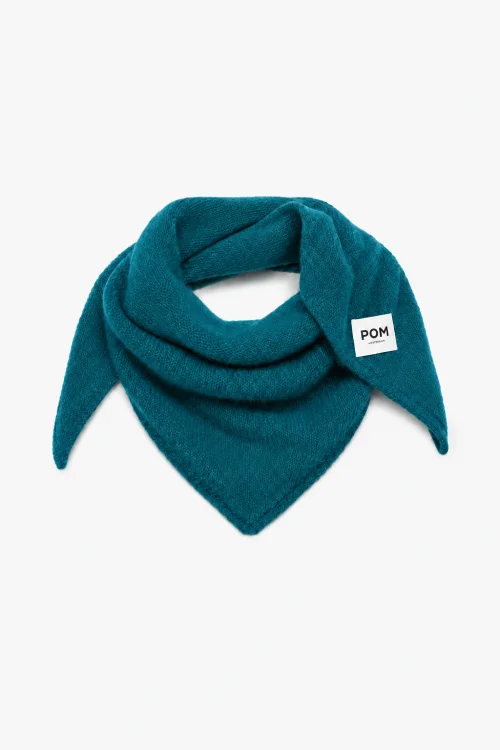 SHAWL - Elly Teal Green - Groen