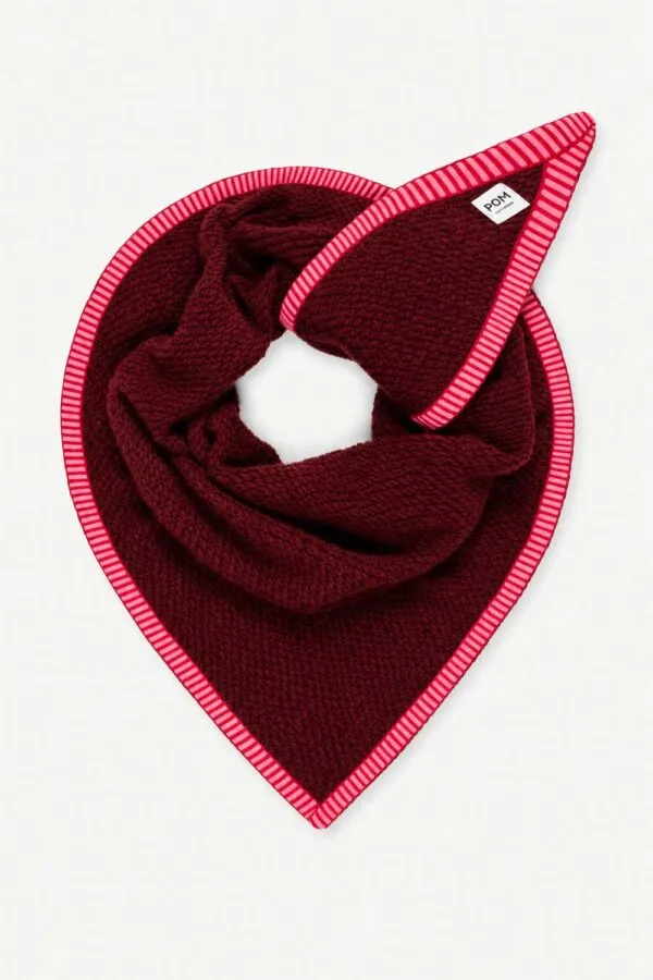 SHAWL - Hero Burgundy Red - Rood