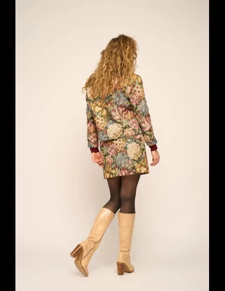 Cecil Jacket Babele Botanical Brocade - Multi color