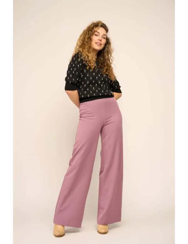 Celeste Pullover Flower Jacquard - Multi color