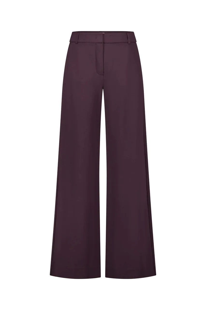 Luz twill trousers - Aubergine - Afbeelding 5