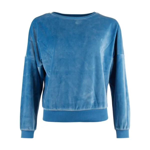 Sweater Lima - Velvet Deep Water