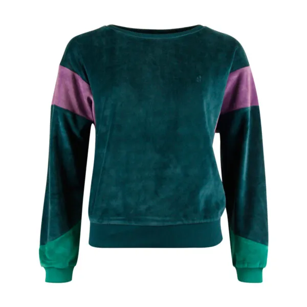 Sweater Onaya - Velvet Deep Teal