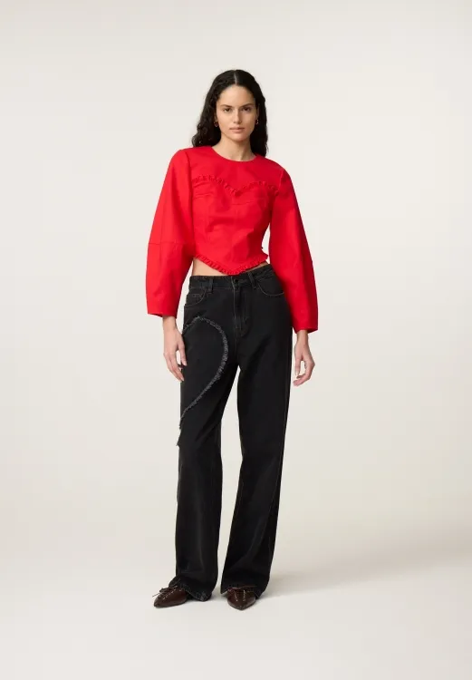 Zoe Boyfriend Jeans - Hearty Black