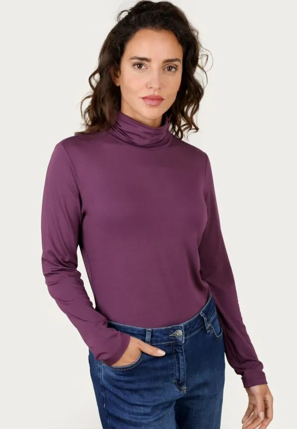 Turtleneck - plum