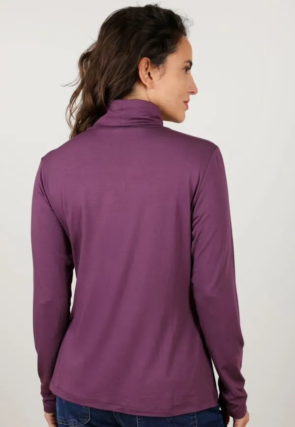 Turtleneck - plum