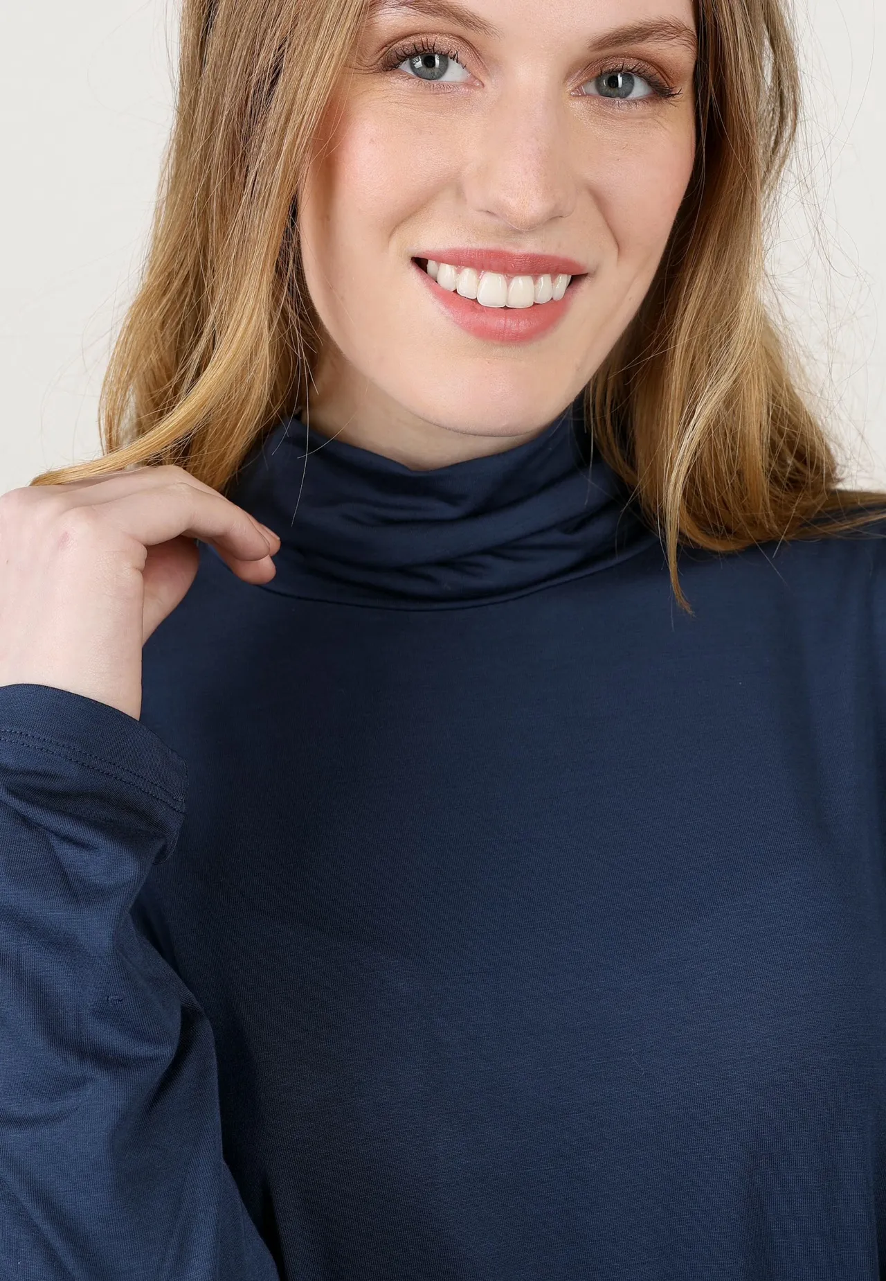 Turtleneck - Navy - Afbeelding 3