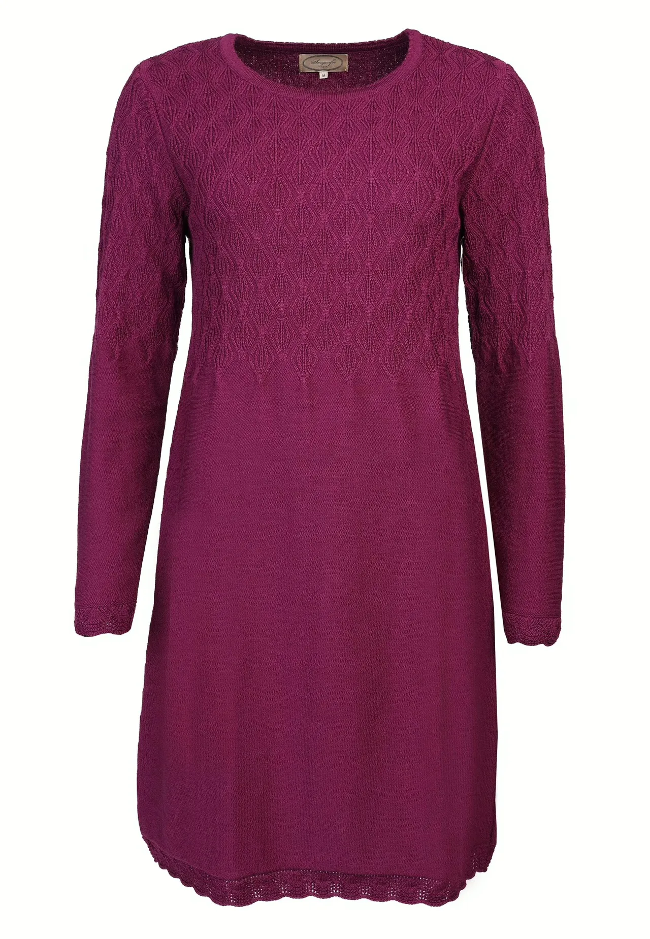 Jurk - plum - Afbeelding 4