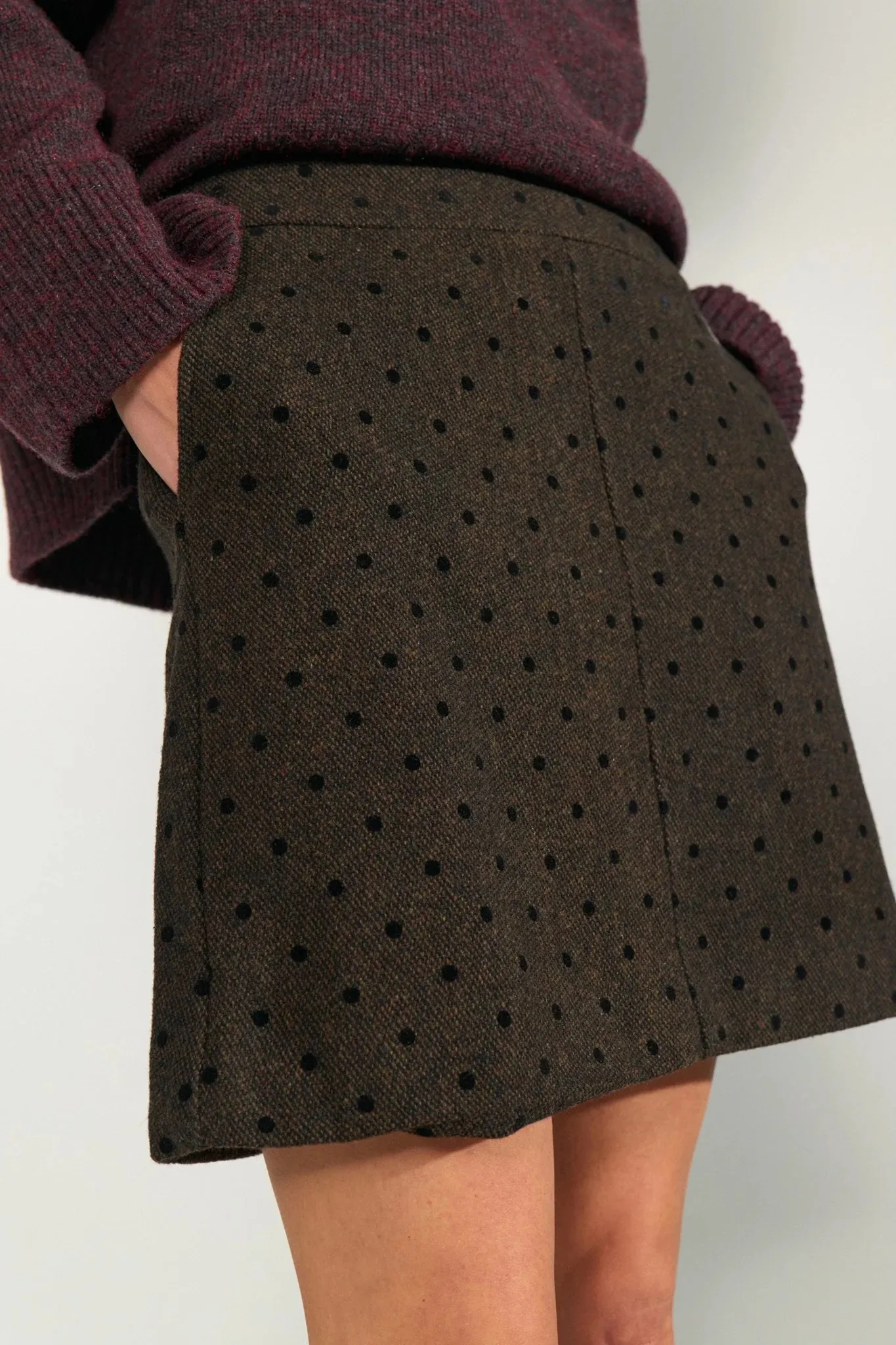 Nuamia Skirt - Bruin - Afbeelding 3