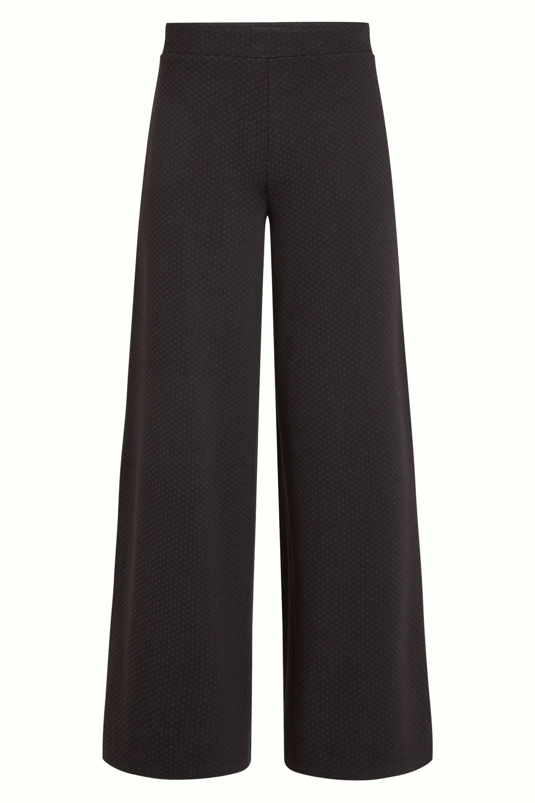 Border Palazzo Pants Mael Jacquard - Zwart - Afbeelding 5