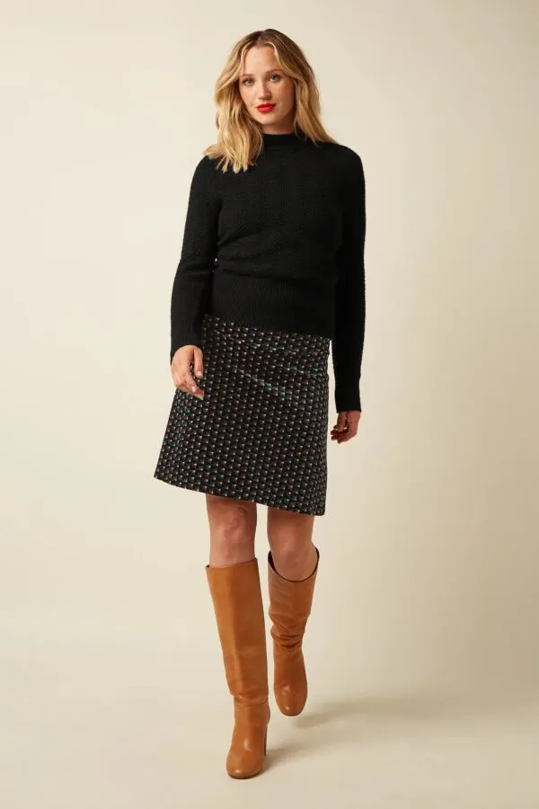 Border Skirt Frost - Zwart