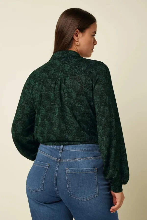 Maisie Blouse Noha - pine green