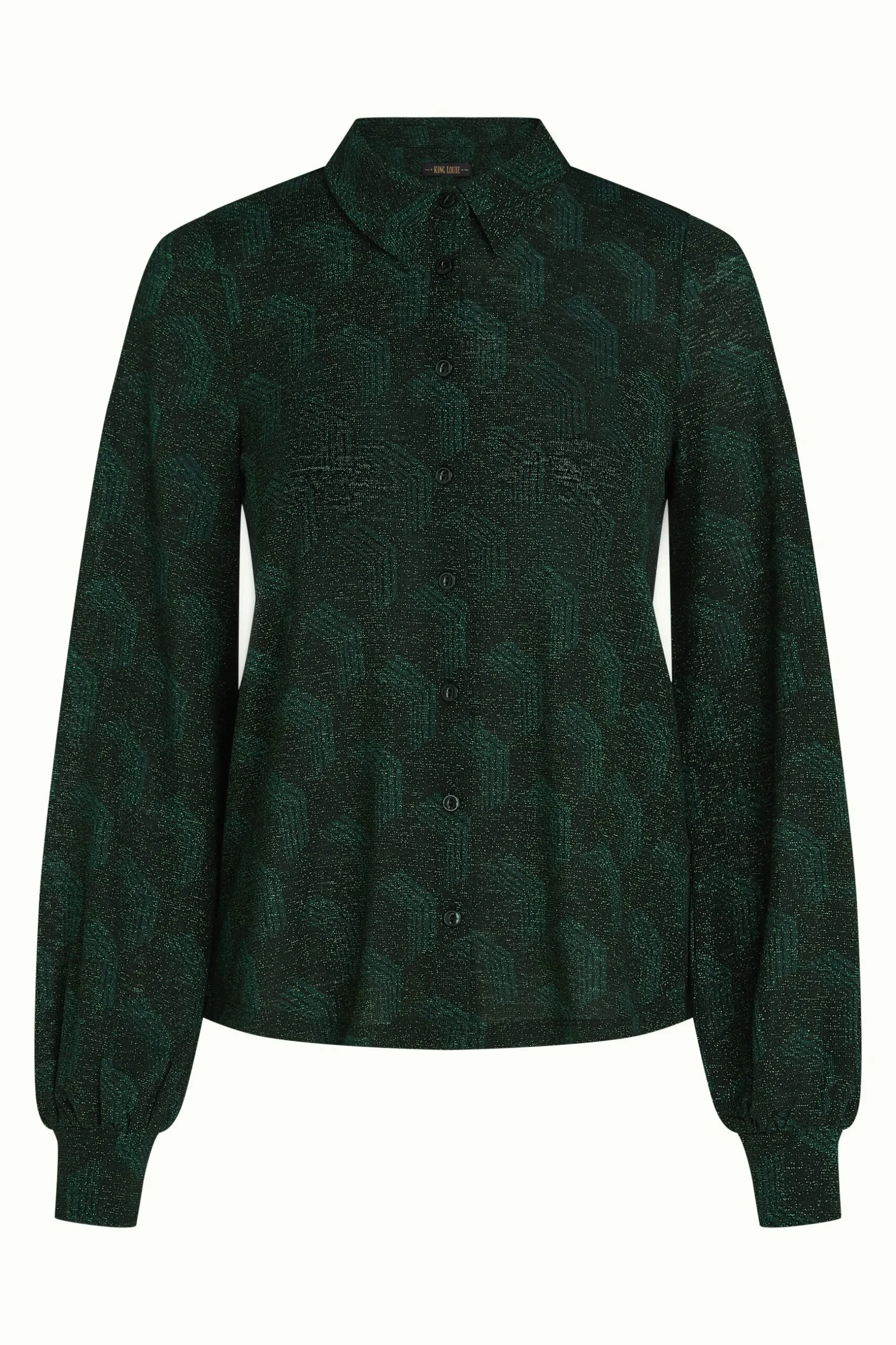 Maisie Blouse Noha - pine green - Afbeelding 4