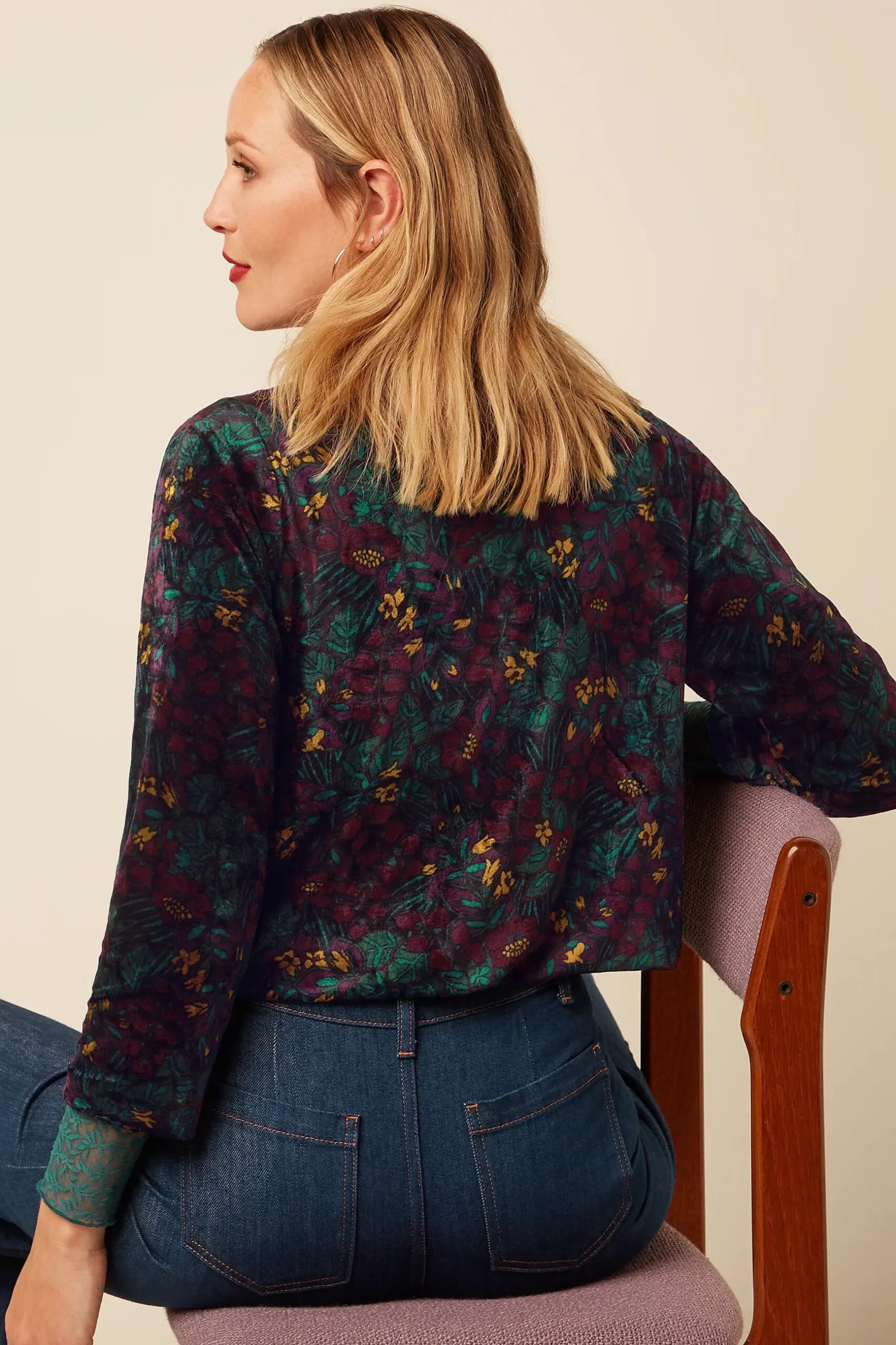 Paloma Jacket Sierra Velvet - Zwart - Afbeelding 2