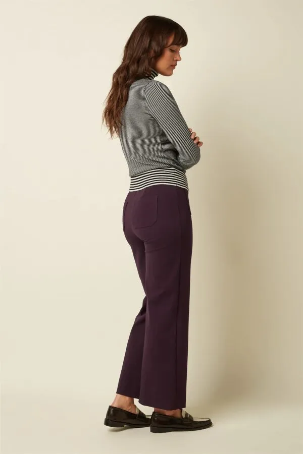 Cinzia Pocket Pants Uni Rodeo - Grape red