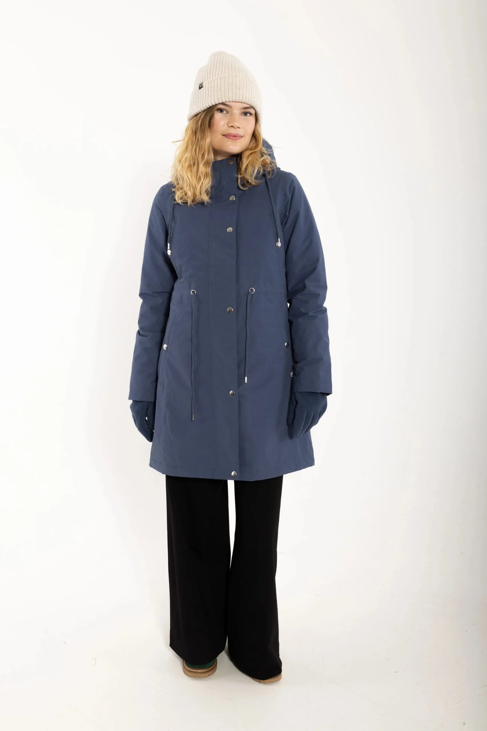 Danenora Winter Parka - Dark Grey Blue - Afbeelding 3