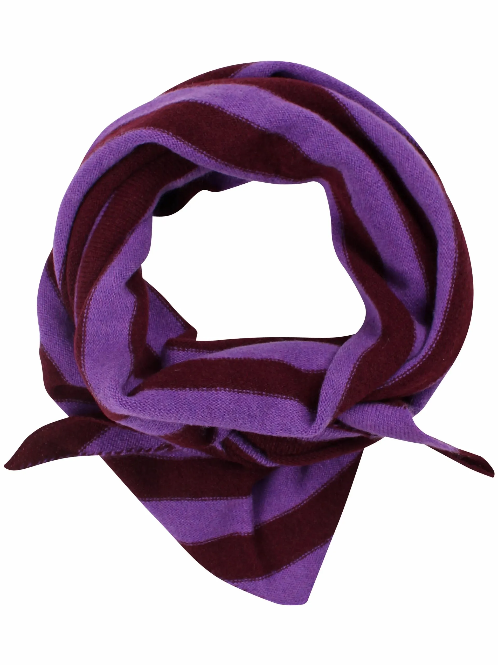 Danecharmer Merino Wool Scarf - Dark wine - Afbeelding 2