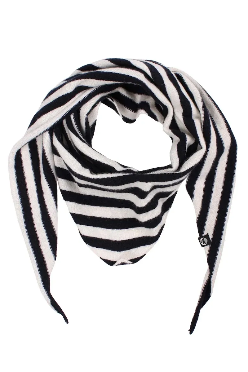 Danechic Merino Scarf - Navy - Afbeelding 2