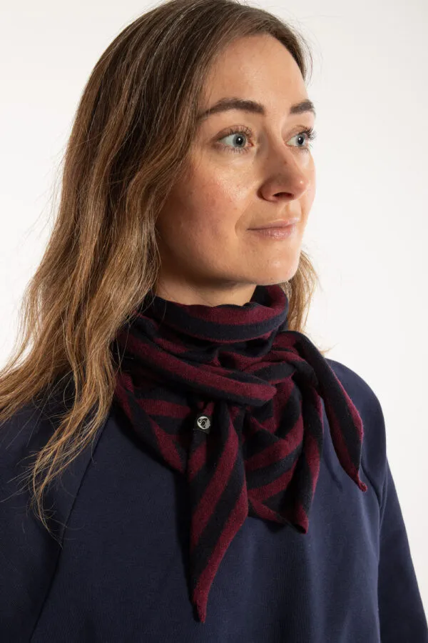 Danechic Merino Scarf - bordeaux