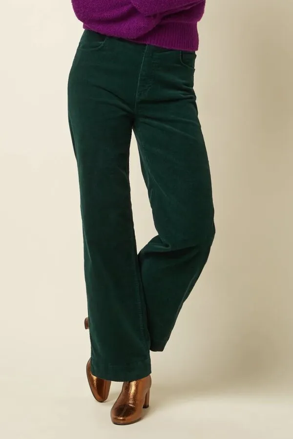 Bob Pants Corduroy - pine green