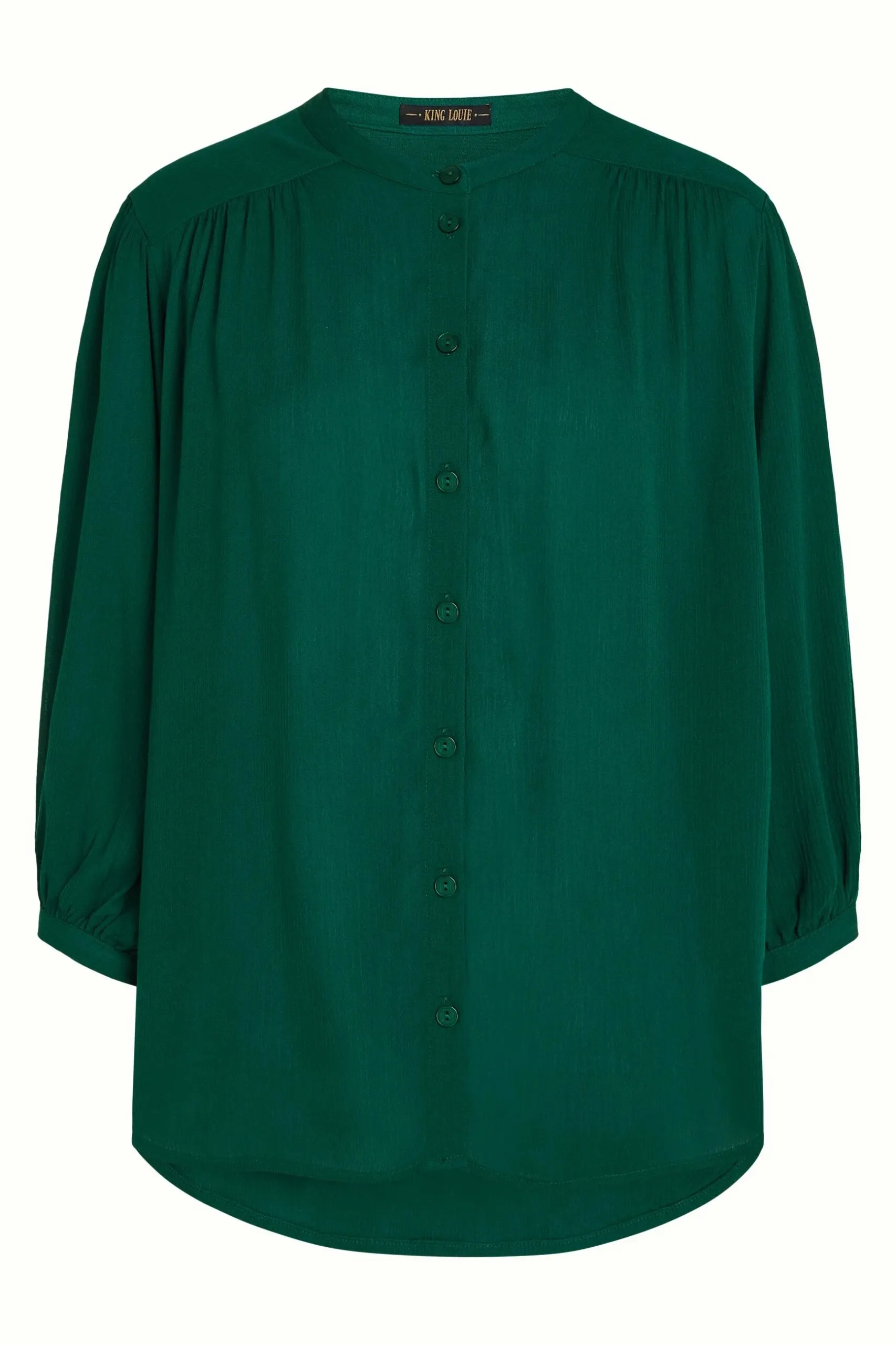 Olga Blouse Noble - Botanical Green - Afbeelding 4