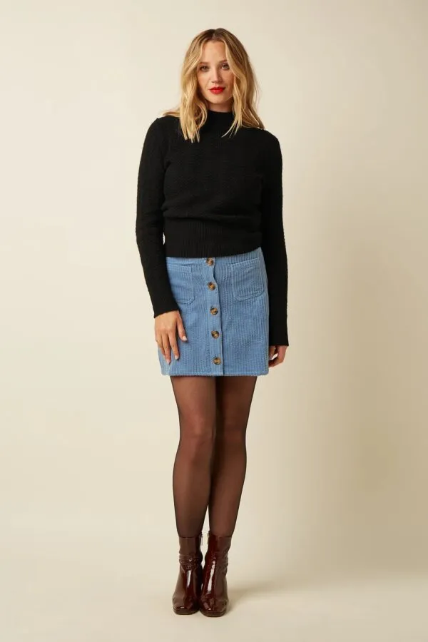 Garbo Skirt Birch Cord - Lavender