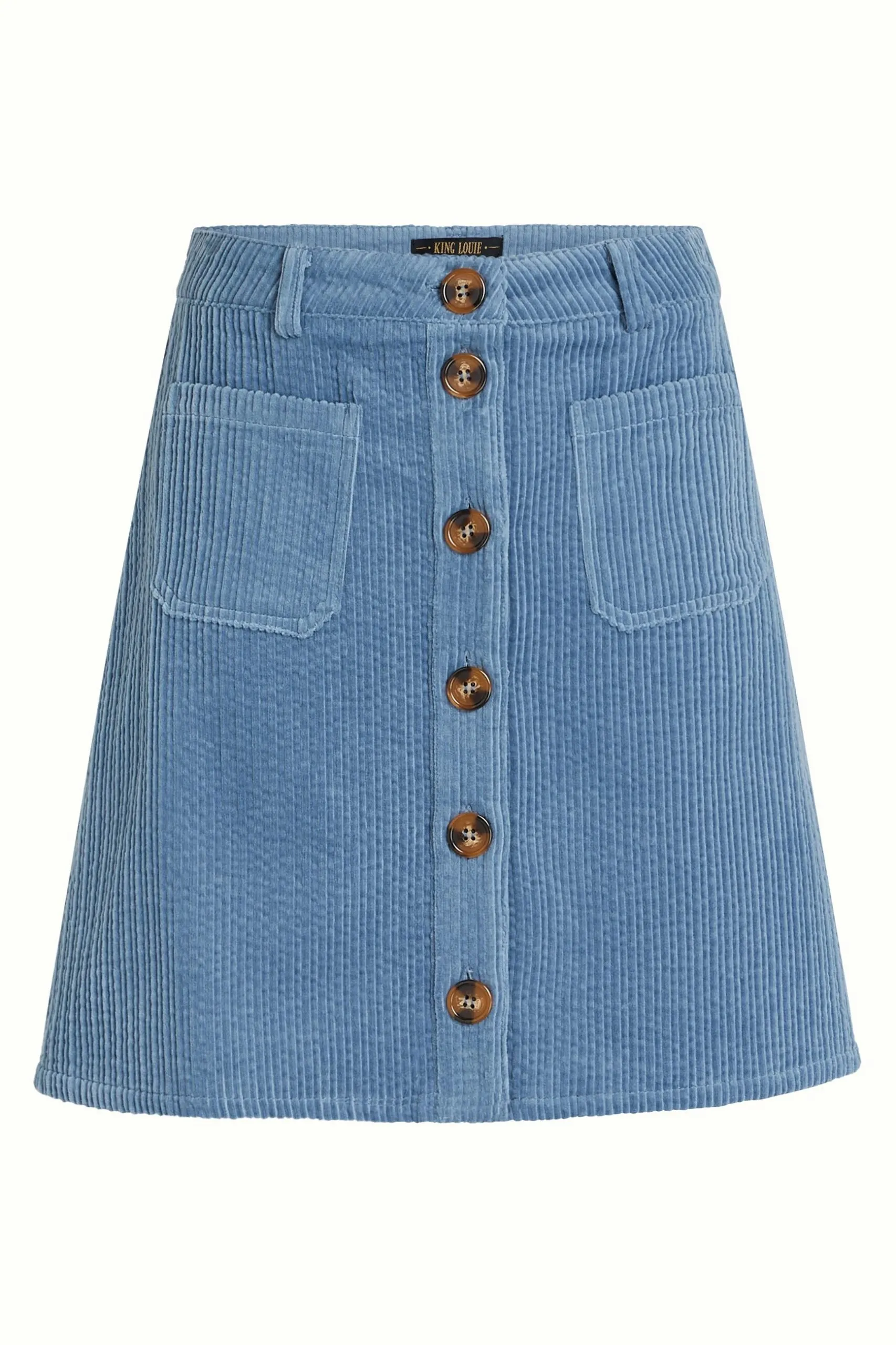 Garbo Skirt Birch Cord - Lavender - Afbeelding 4