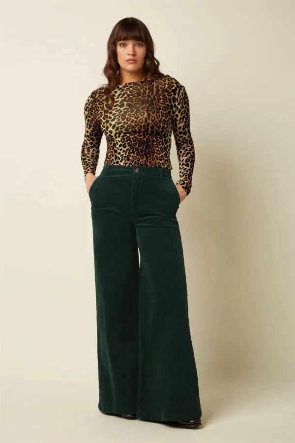 Peppa Pants Corduroy - pine green