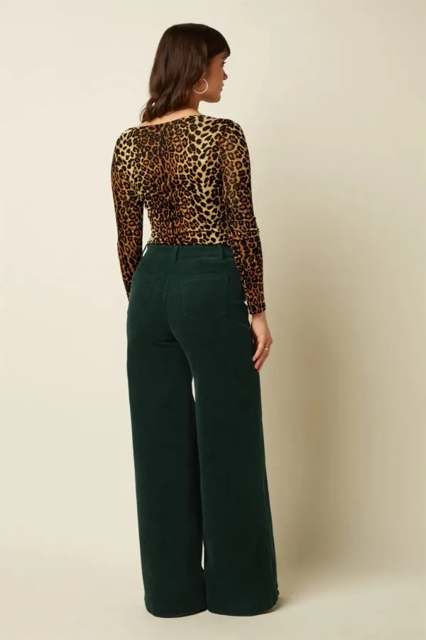 Peppa Pants Corduroy - pine green