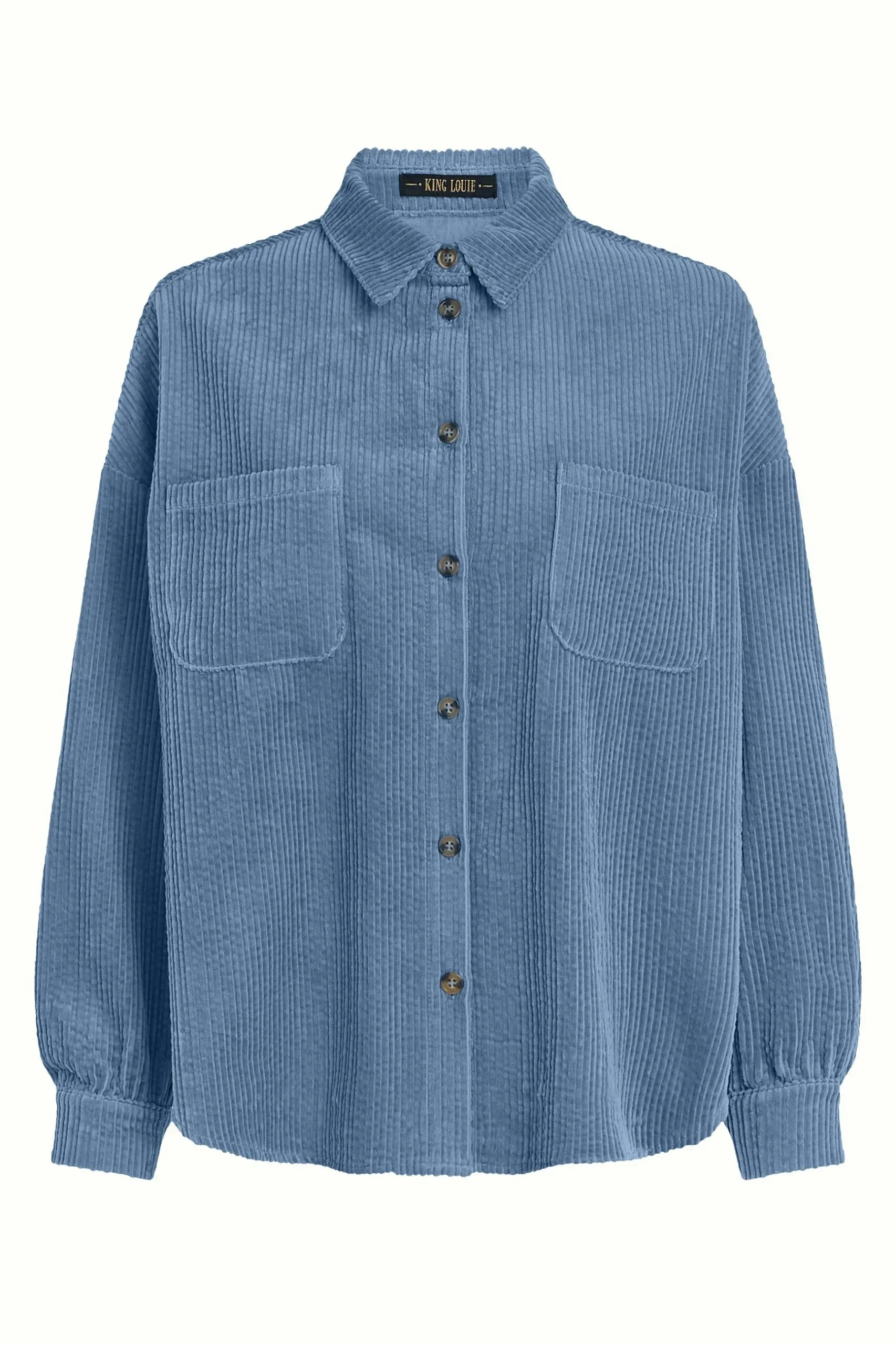 Fee Pocket Blouse Birch Cord - Lavender - Afbeelding 5