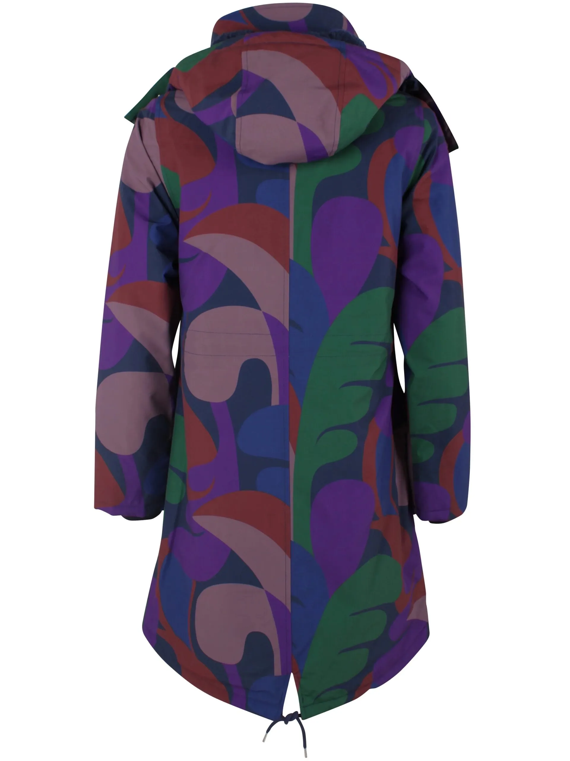 Daneturell Winter Coat - Grey Plum TROPS - Afbeelding 4