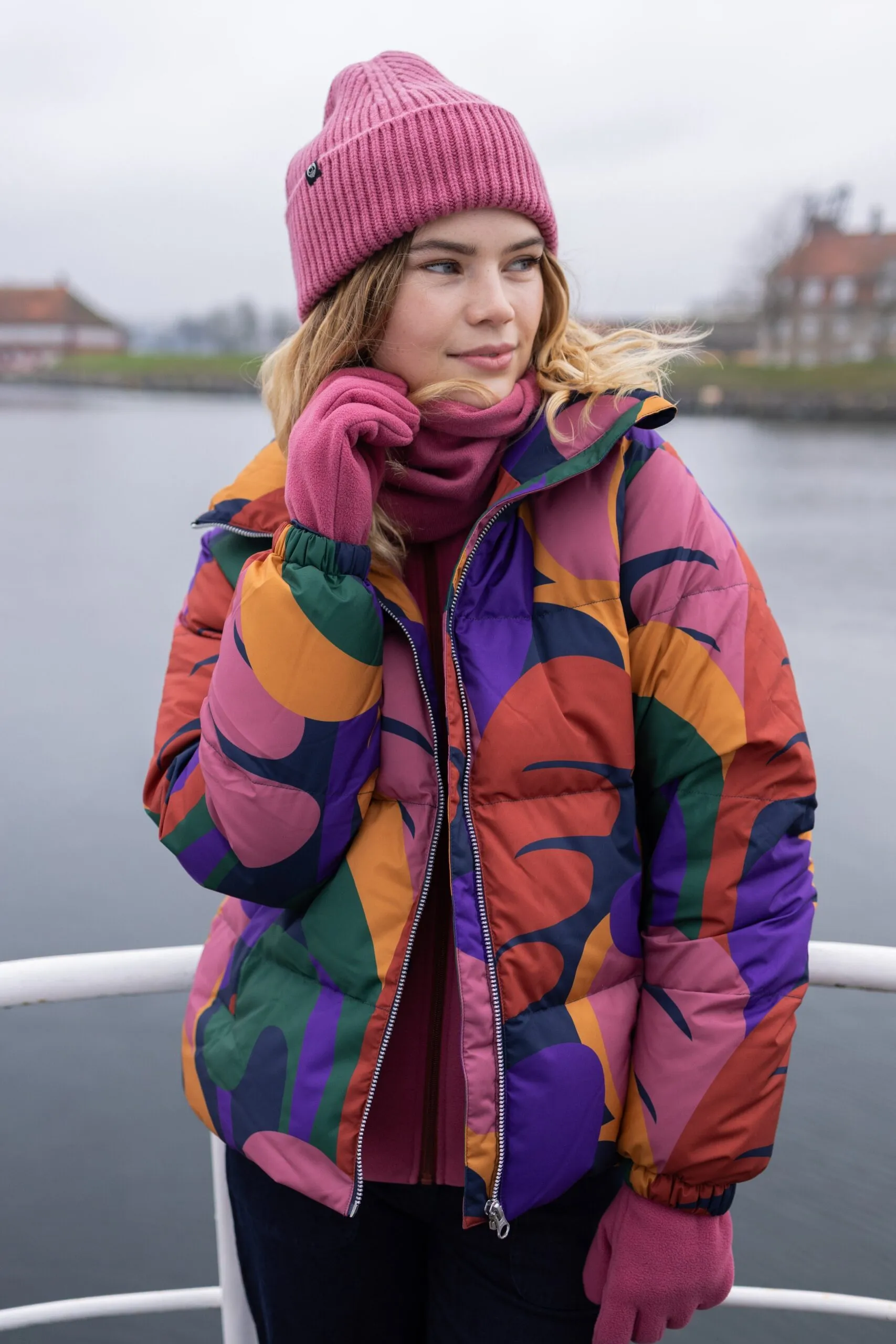Danegreenland Real Down Jacket - Dark Navy TROPS - Afbeelding 4