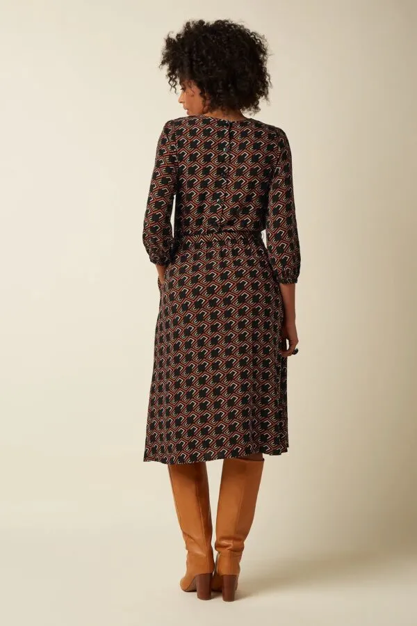 Betty Dress Loose Fit Calou - Spicy Brown