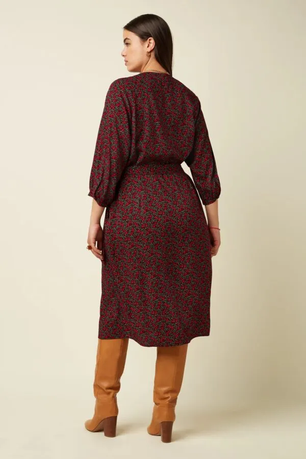 Cybil Dress Juniper - Grape red