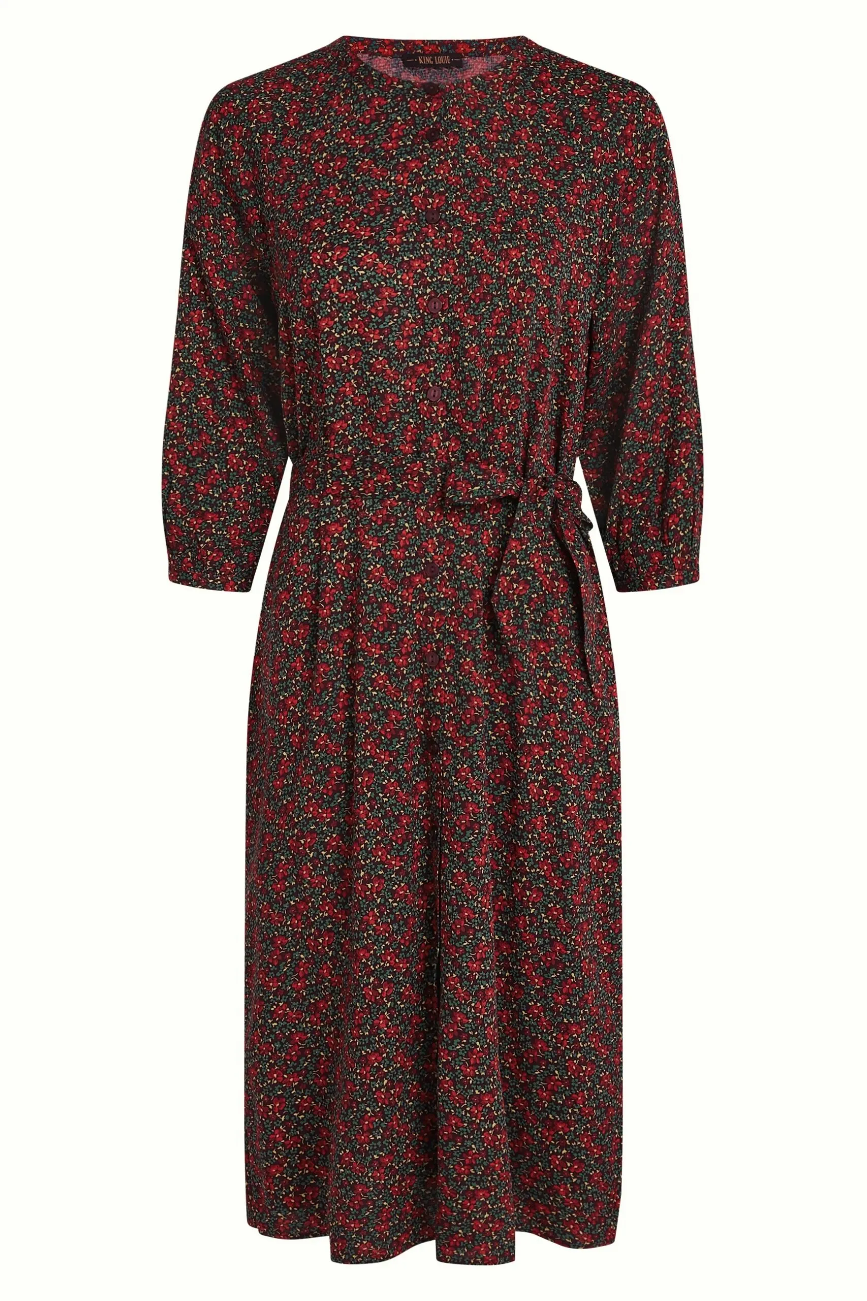 Cybil Dress Juniper - Grape red - Afbeelding 5