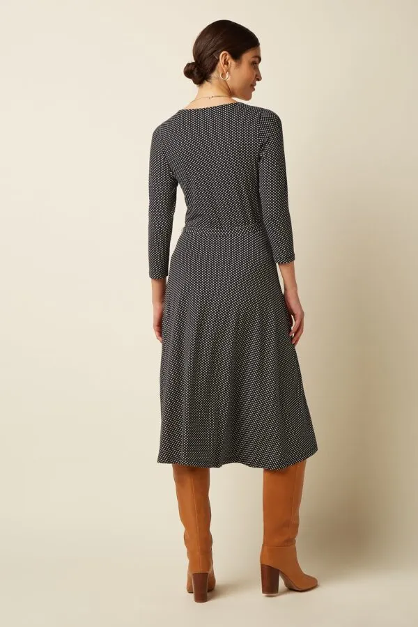 Erica Dress Piper - Ink Blue