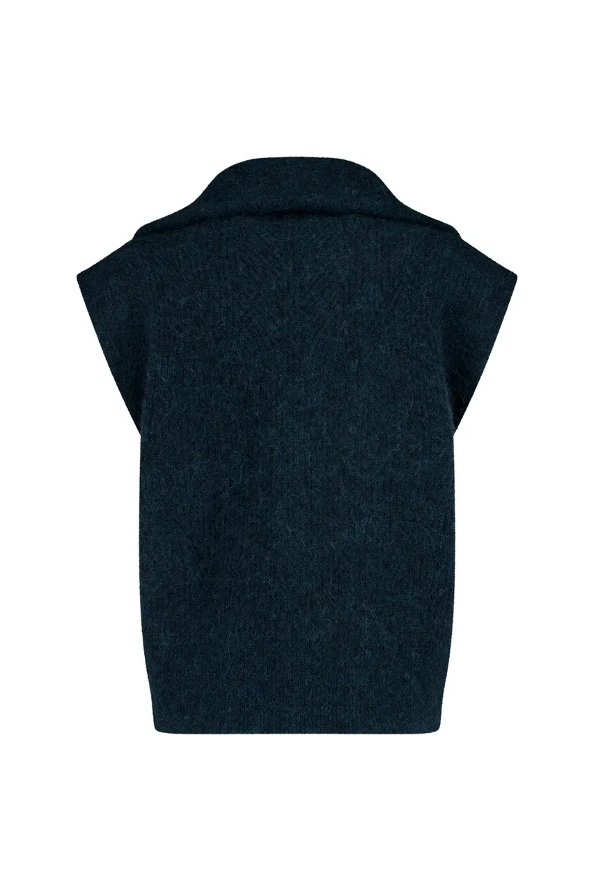 Joesha sleeveless pullover - Dark Teal - Afbeelding 4