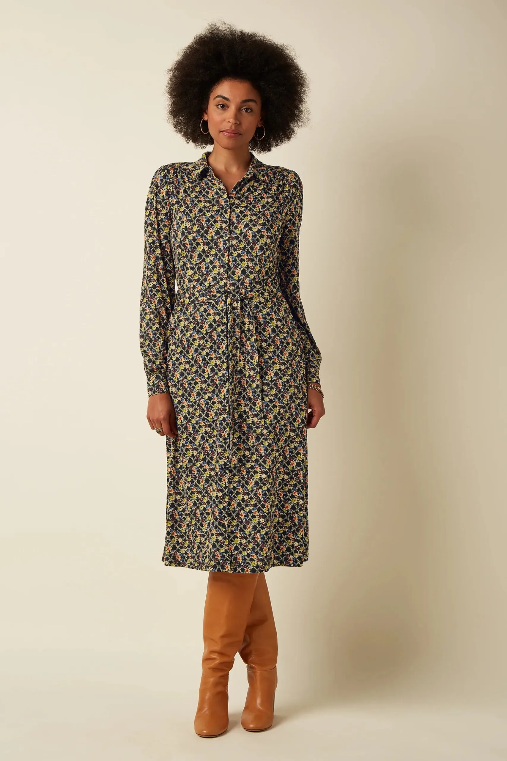 Carina Dress Madee - Zwart