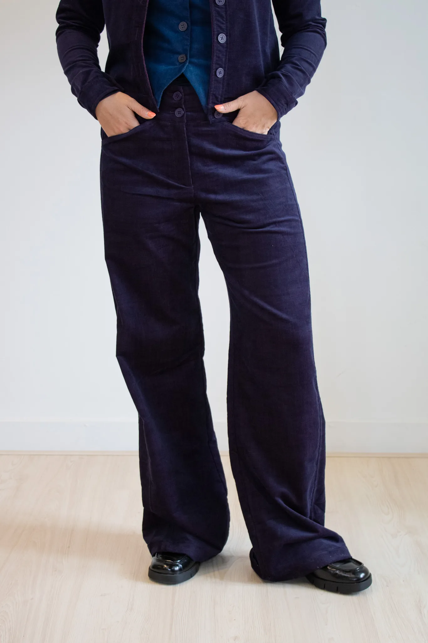 London trousers CC - Paars - Afbeelding 2