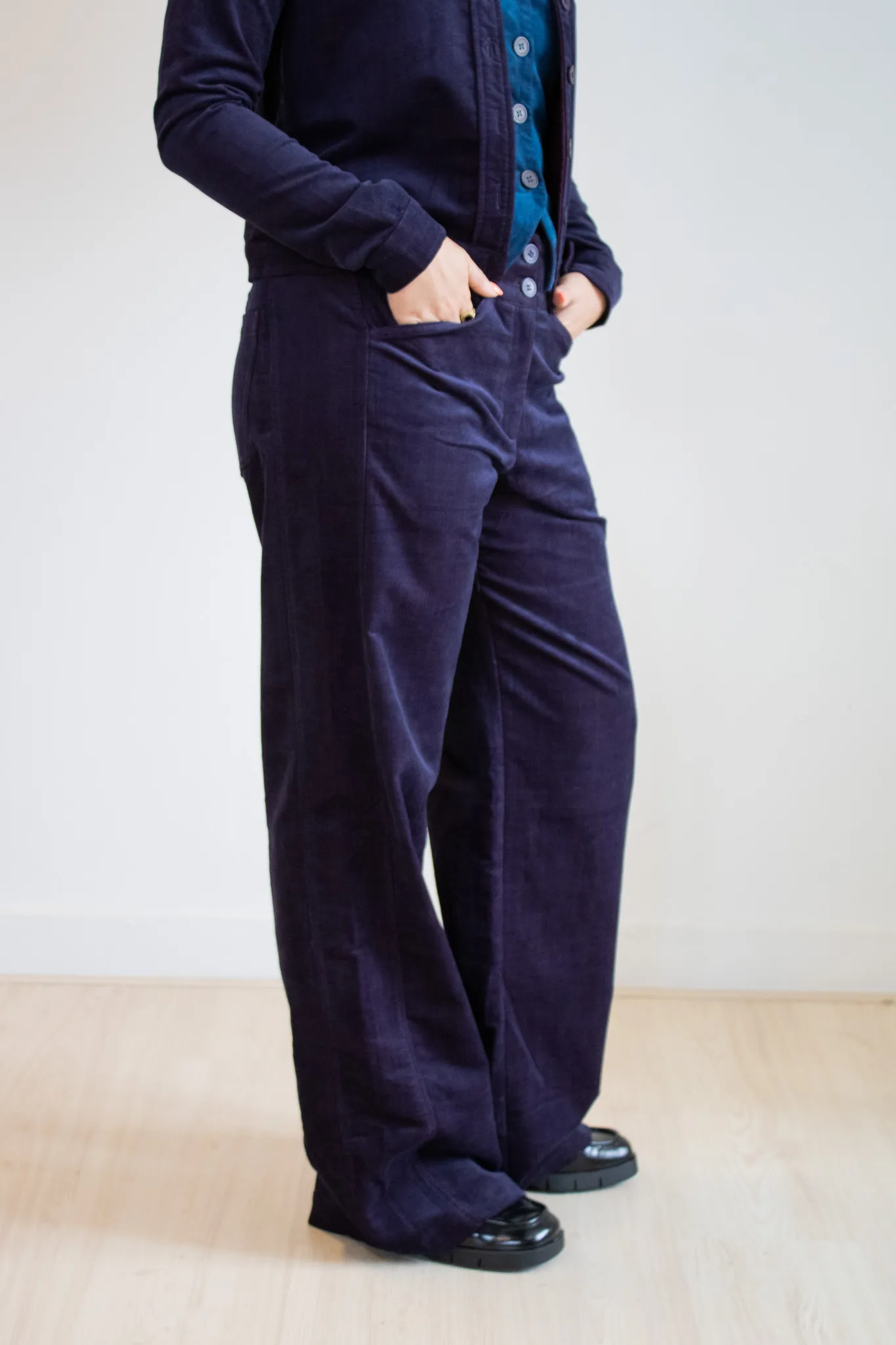 London trousers CC - Paars - Afbeelding 3