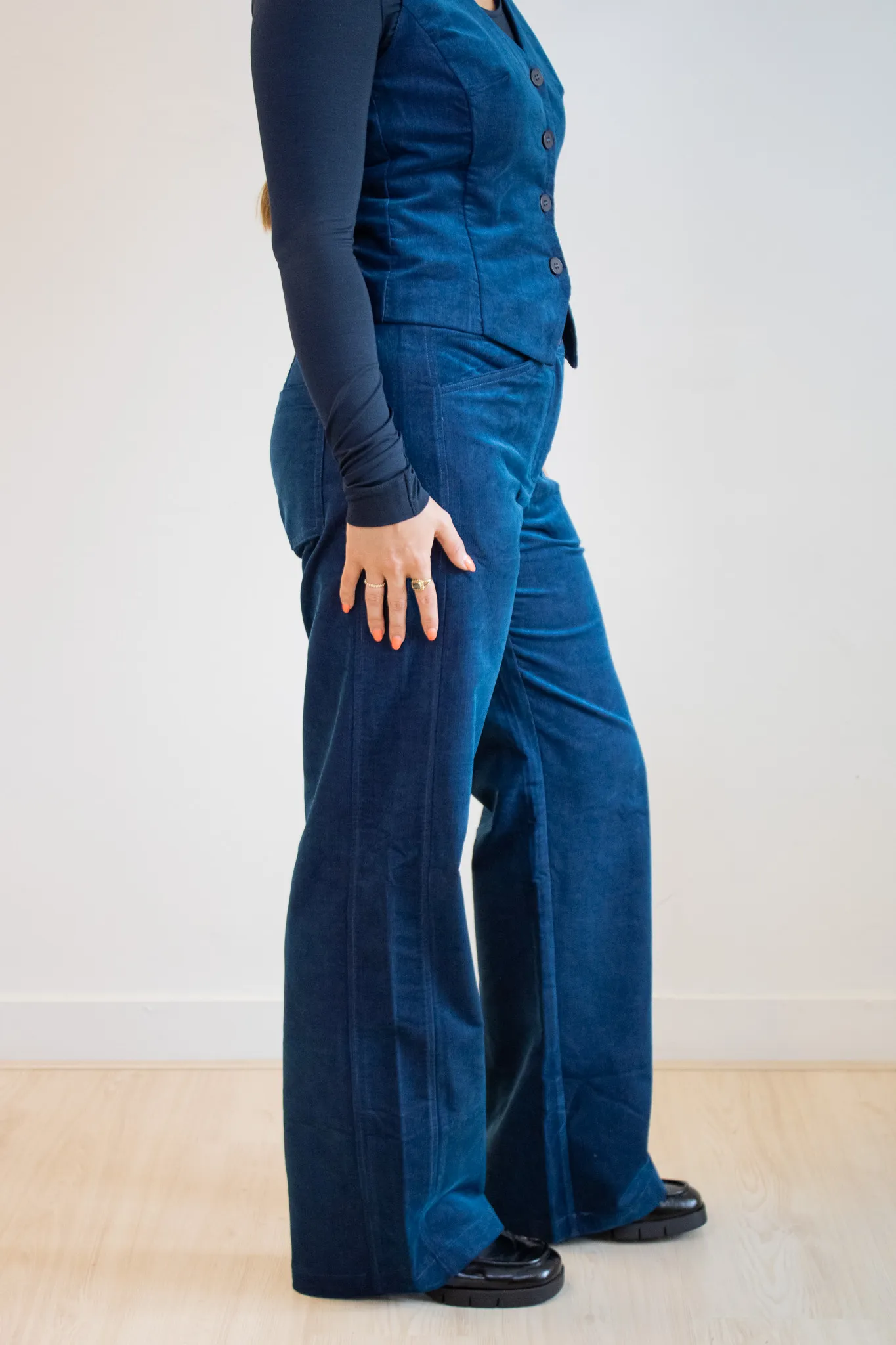London trousers CC - petrol - Afbeelding 4