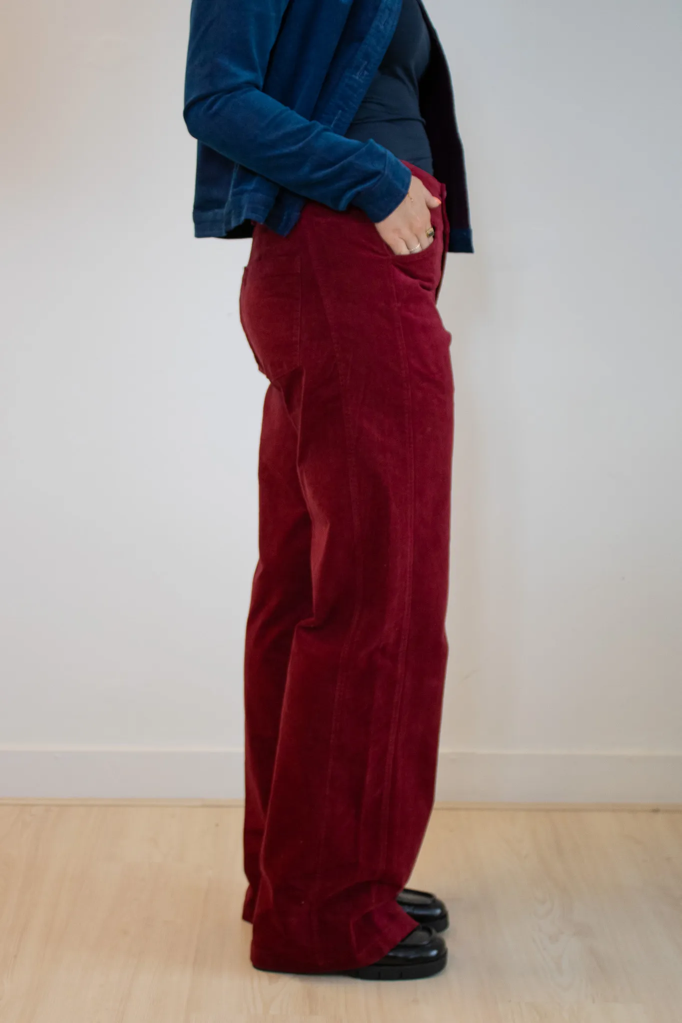 London trousers RBS - Donkerrood - Afbeelding 2