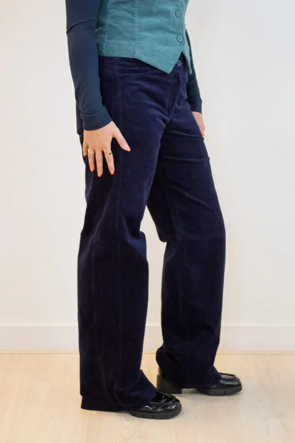 London trousers RBS - Donkerblauw